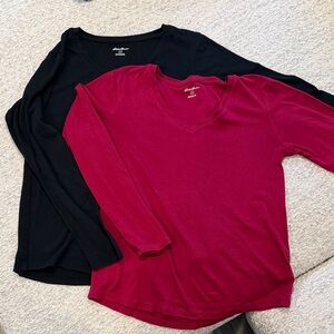 Eddie Bauer Bundle Long Sleeve Top